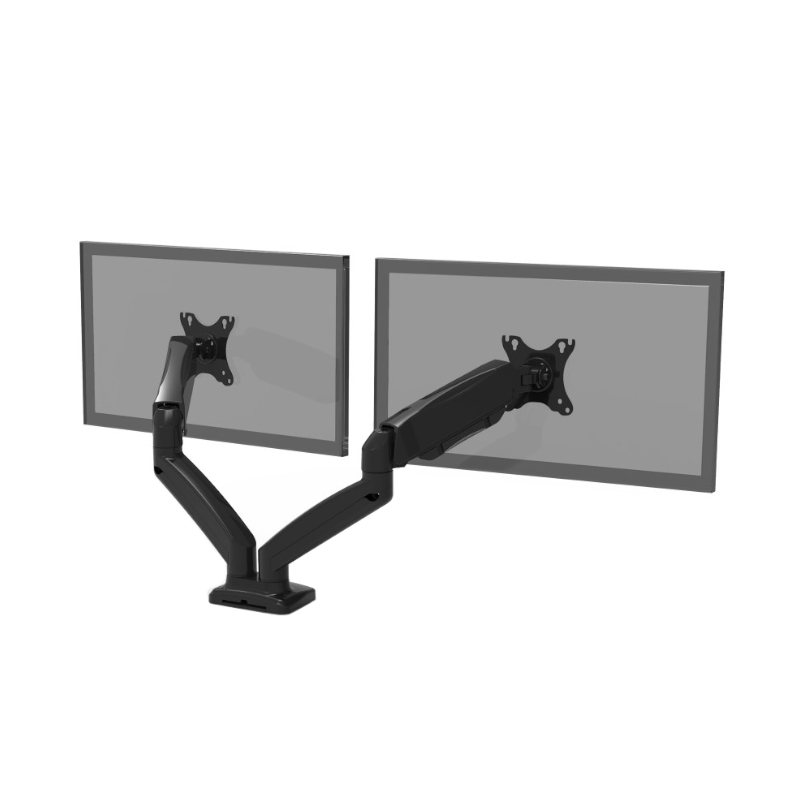 PORT Monitor Arm VESA Dual Screen - Black - Image 2