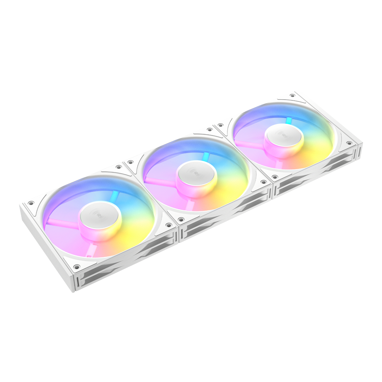 Antec Connect 120 Reverse ARGB PWM Fan 3 Pack – White - Image 2