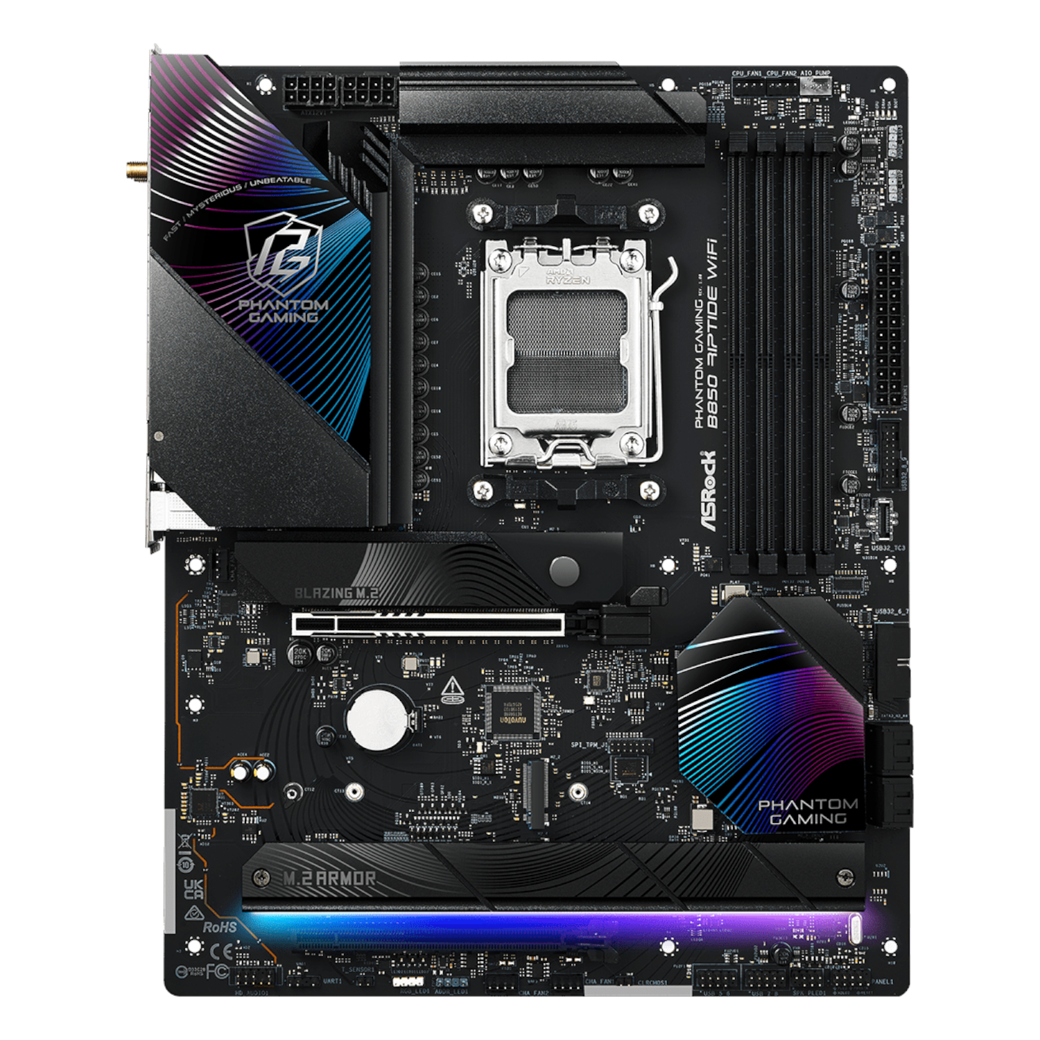 ASROCK B850 RIPTIDE WIFI AM5 ATX 4X DDR5 - Image 2