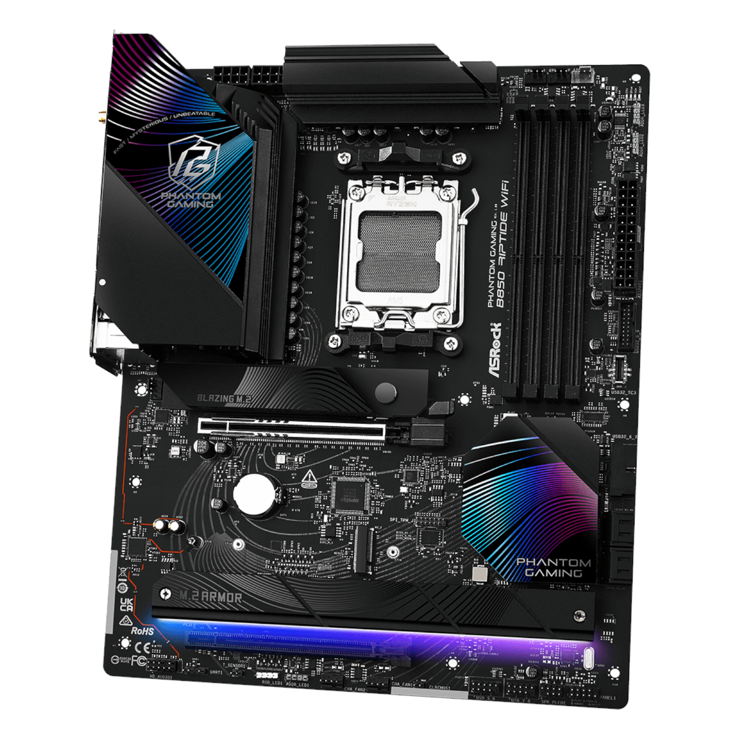 ASROCK B850 RIPTIDE WIFI AM5 ATX 4X DDR5 - Image 4