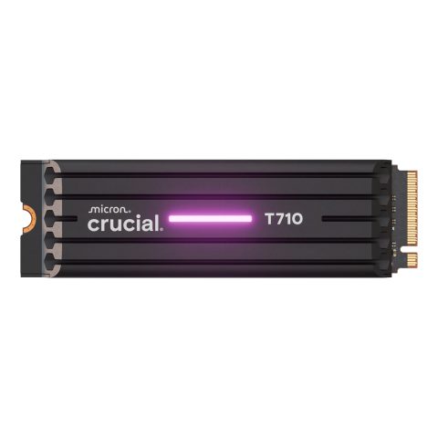 Crucial T710 1TB M.2 NVMe Gen5 NAND SSD with Heatsink