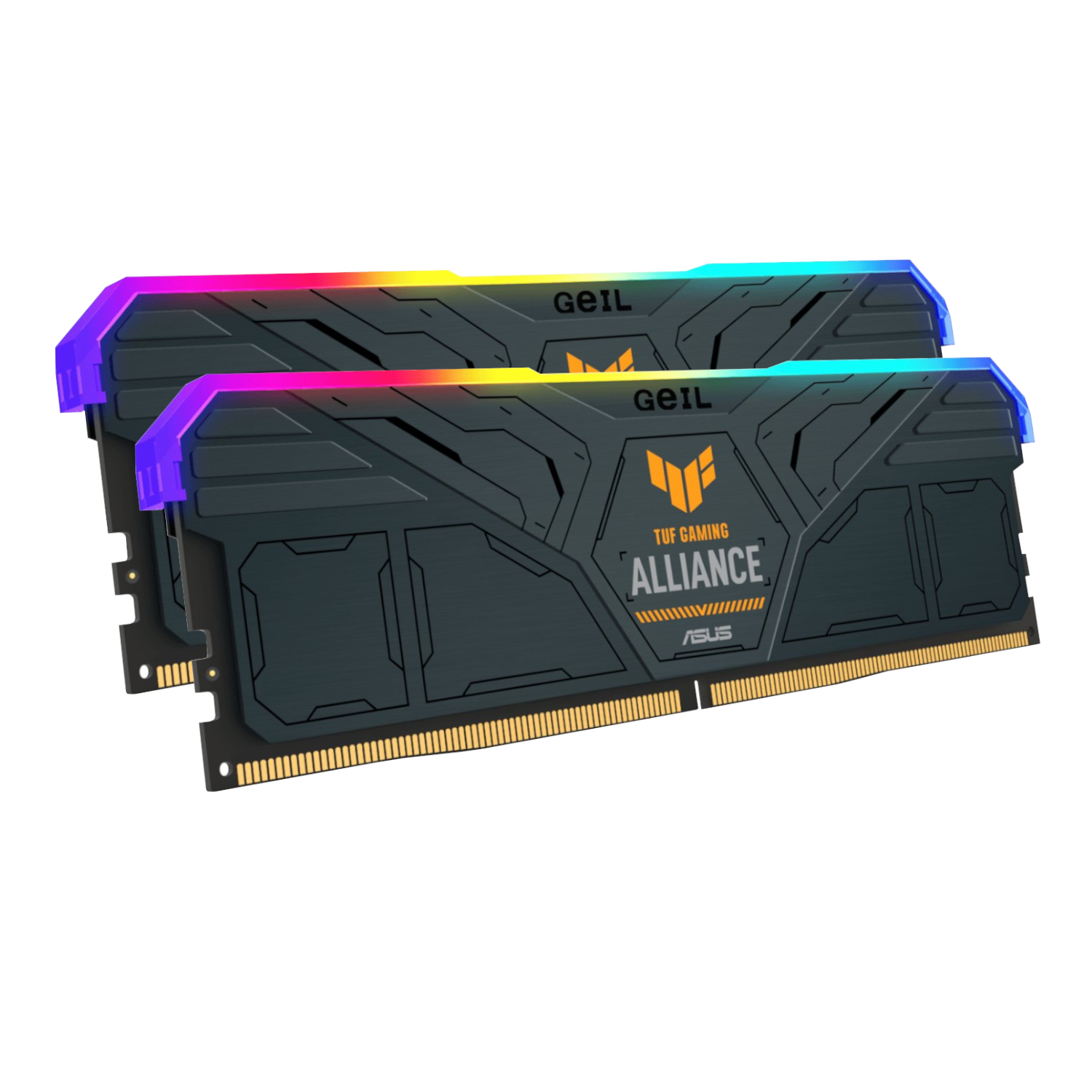 GeiL Gemini TUF RGB 32GB DDR5 6000MHz Desktop Gaming Memory Kit (2 x 16GB) – Grey - Image 2