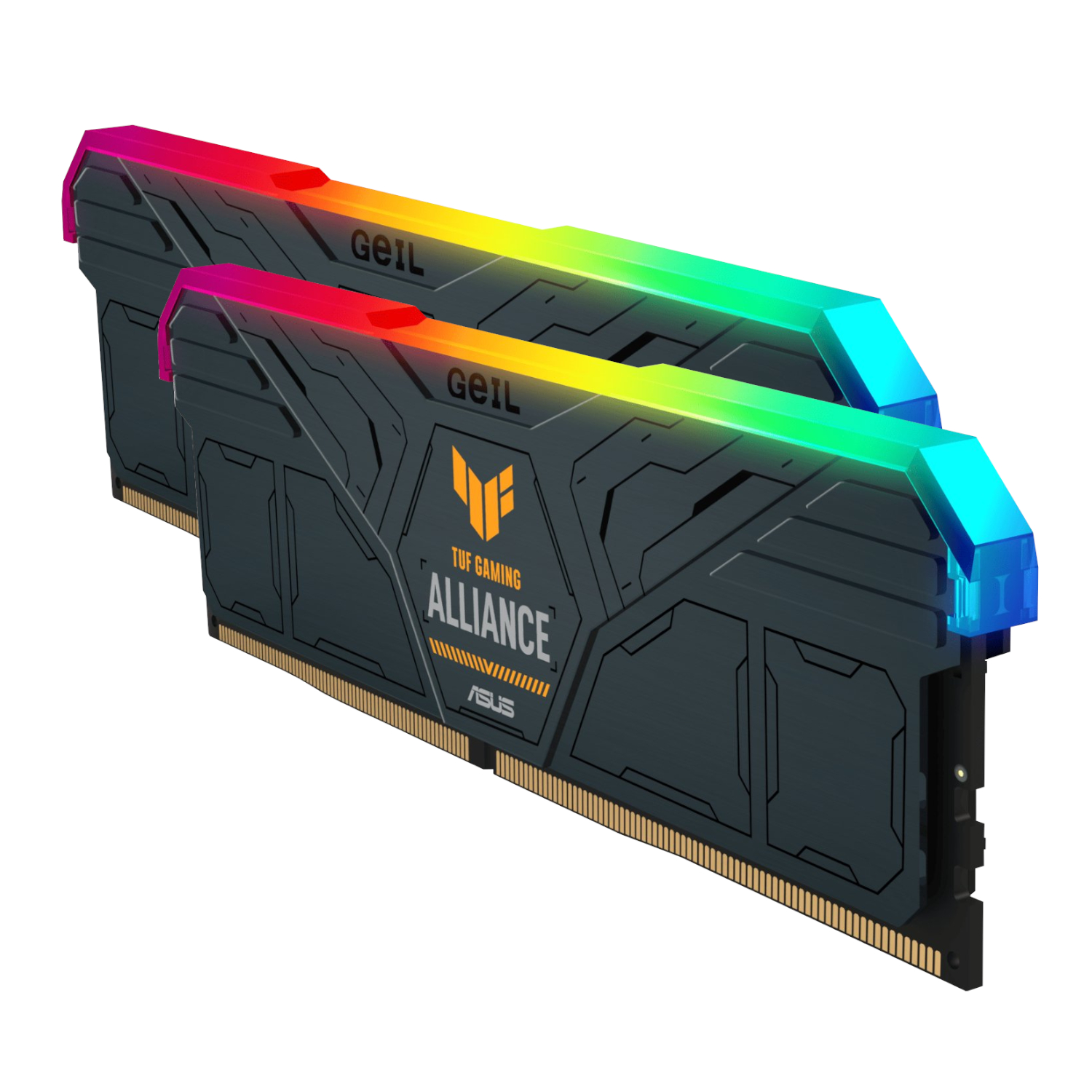GeiL Gemini TUF RGB 32GB DDR5 6000MHz Desktop Gaming Memory Kit (2 x 16GB) – Grey - Image 3