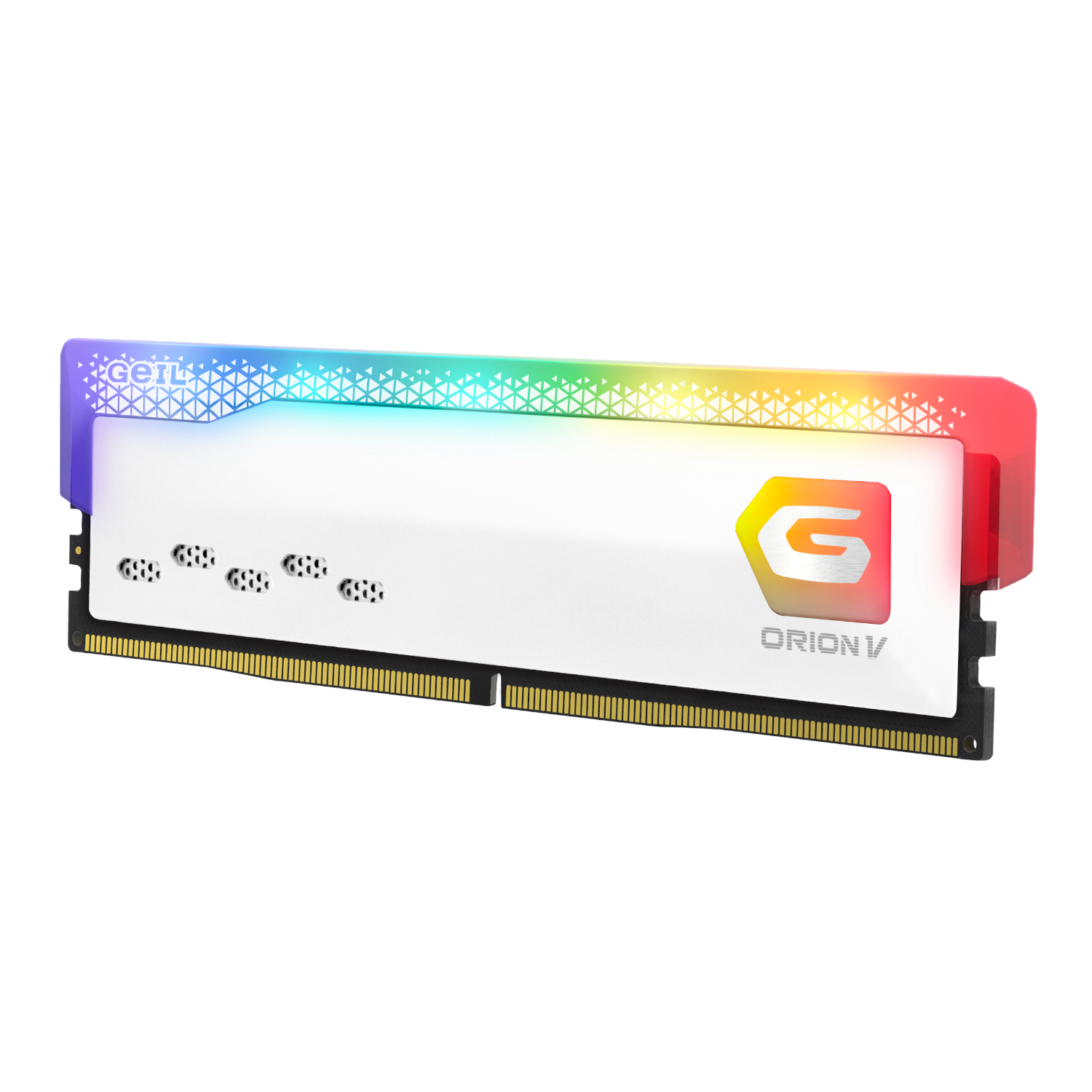 Geil Orion V RGB 16GB 6000MHz DDR5 Desktop Gaming Memory - White - Image 2