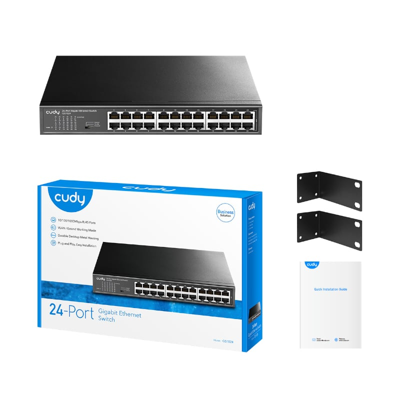 Cudy 24 Port Gigabit Metal Switch - Image 3