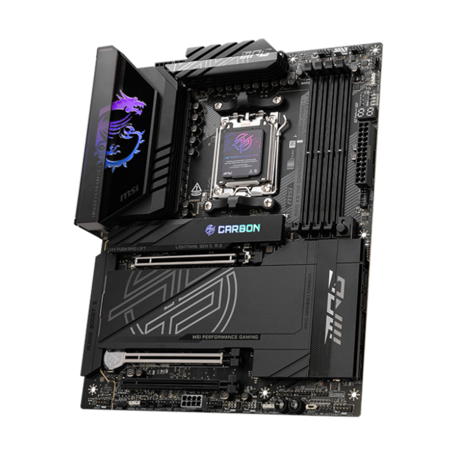 MSI MAG X870E CARBON WIFI ATX Motherboard - Image 2
