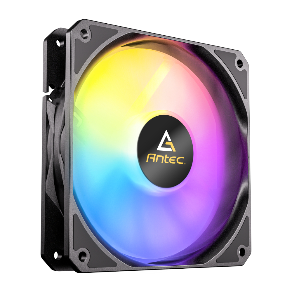 Antec P12 PWM 120mm ARGB Reverse Case Fan - Black - Image 2