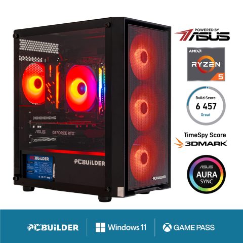 PCBuilder Ryzen 5 5600X SENTINEL Windows 11 Gaming PC