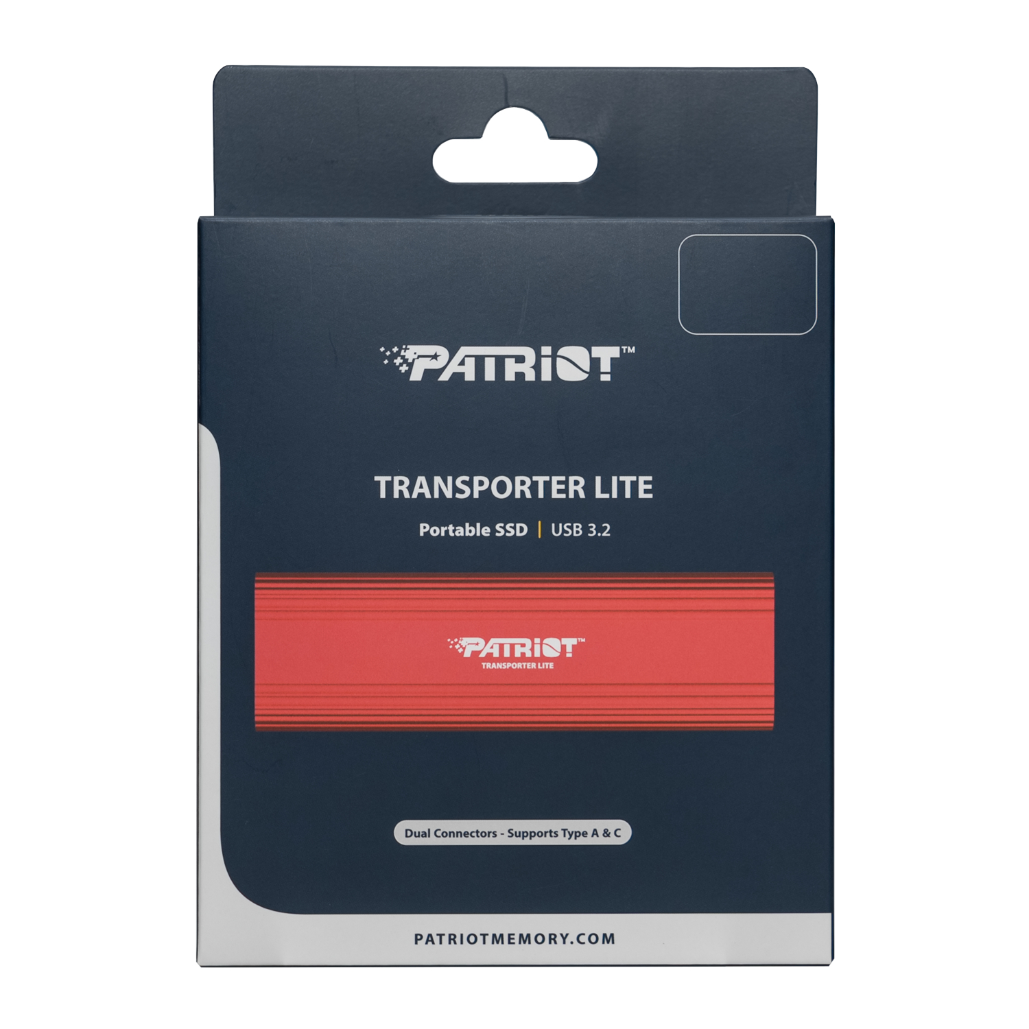 Patriot Transporter Lite 512GB USB3.2 Type-C External Portable SSD - Red - Image 4