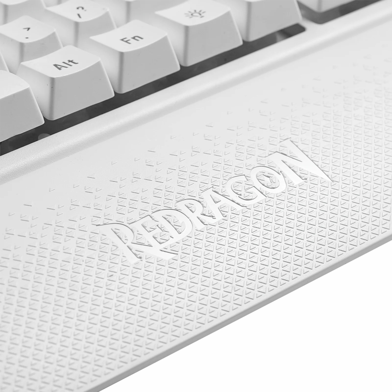 REDRAGON SHIVA Membrane Keyboard - White - Image 3