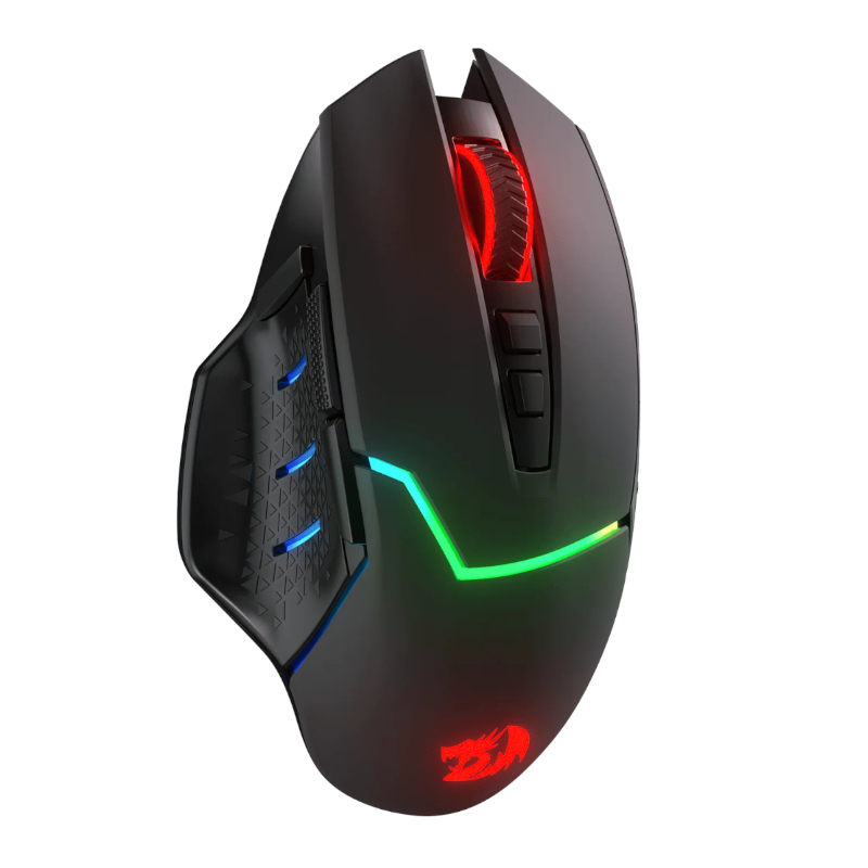 REDRAGON Mirage Pro 8000DPI RGB Wireless Gaming Mouse - Black - Image 3