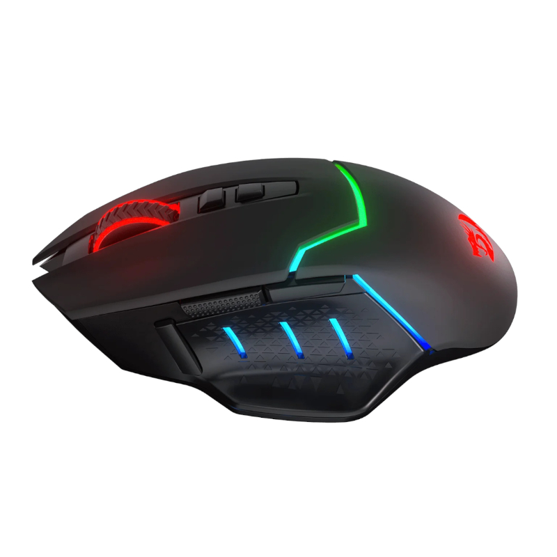 REDRAGON Mirage Pro 8000DPI RGB Wireless Gaming Mouse - Black - Image 4