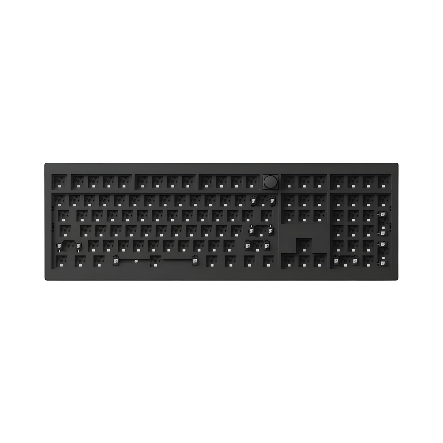 Keychron V6 Max QMK/VIA RED Wireless Custom Mechanical Keyboard | RED Switch - Black - Image 5