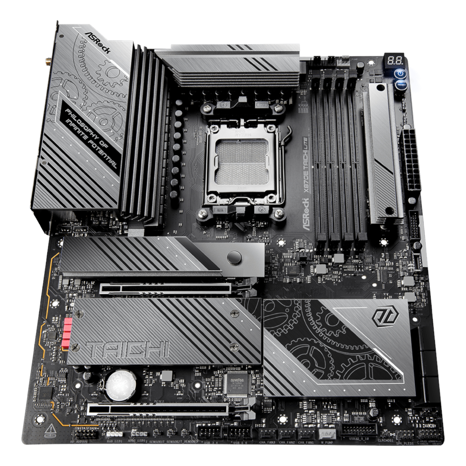 ASRock X870E Taichi Lite AM5 ATX Motherboard - Image 6